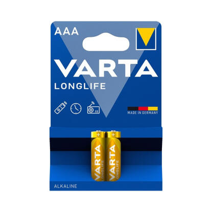 Varta 4103101412 Longlife AAA (LR03) alkáli mikro ceruza elem 2db/bliszter