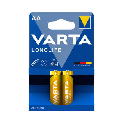 Varta 4106101412 Longlife AA (LR6) alkáli ceruza elem 2db/bliszter