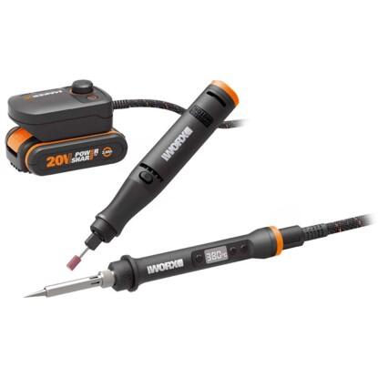 Worx MakerX készlet WX988M multifunkciós szerszám forrasztópáka akku & HubX