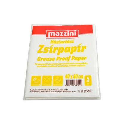 Zsírpapír MAZZINI 40x60cm 5 íves