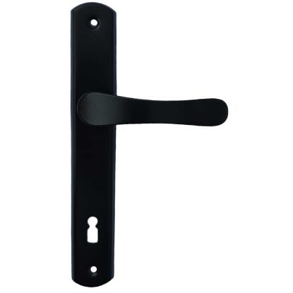 ajtókilincs nz 90mm alu fekete larina
