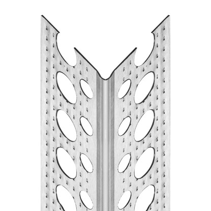 Alumínium élvédő gipszkartonhoz kb. 23,5 mm x 23,5 mm x 2500 mm