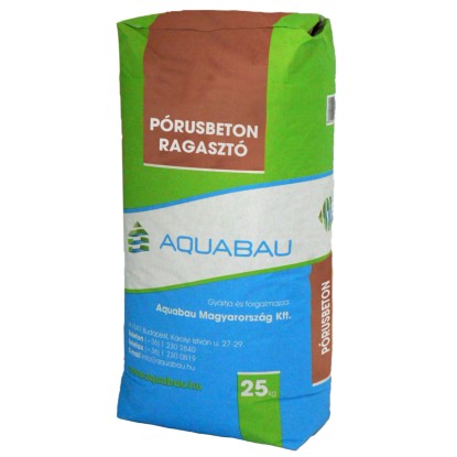 Aquabau pórusbeton-ragasztó 25 kg