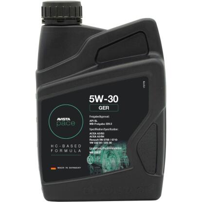 avista motorolaj 5w-30 1l pace ger sae