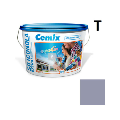 Cemix SiliconOLA Extra szilikon vékonyvakolat, kapart 1,5 mm 4759 blue 25 kg