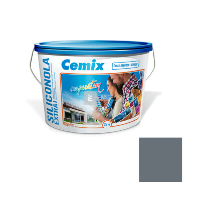 Cemix SiliconOLA Extra szilikon vékonyvakolat, kapart 1,5 mm 4769 blue 25 kg