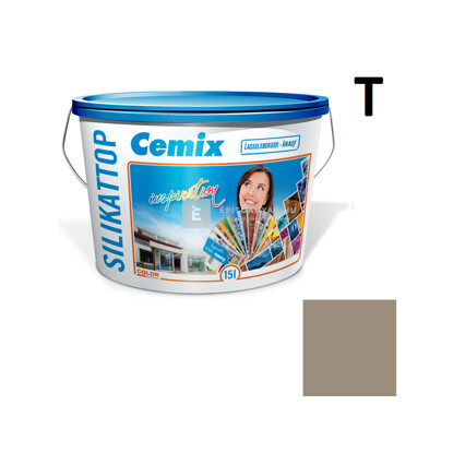 Cemix SilikatTOP szilikát homlokzatfesték 4979 brown 15 l