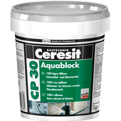 Ceresit szilikon CP30 Aquablock 1 kg szürke