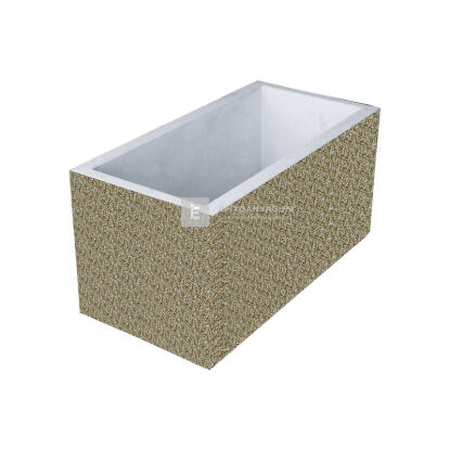 Leier Virágtartó Láda 80X40X40 Gyöngykavics