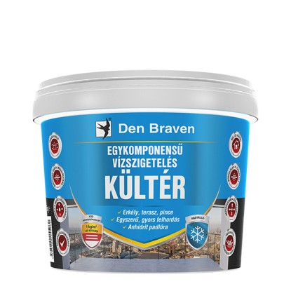 Den Braven Egykomponensű vízszigetelés - kültér 2,5 kg