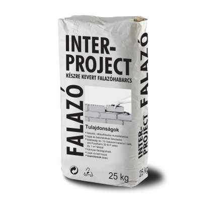 Falazóhabarcs Interproject 25 kg