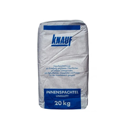 KNAUF UNIGLETT - gipszbázisú simító, glettelő habarcs (20kg)