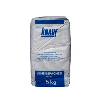 KNAUF UNIGLETT - gipszbázisú simító, glettelő habarcs (5kg)