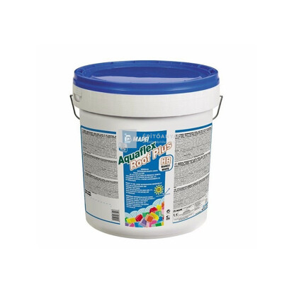 Mapei Aquaflex Roof Plus HR szálerősítéses kenhető vízszigetelő fólia extra fehér 20 kg