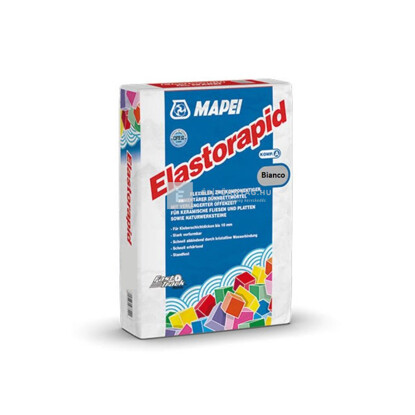 Mapei Elastorapid ragasztóhabarcs A komponens C2FTE S2 fehér 25 kg