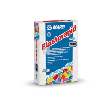 Mapei Elastorapid ragasztóhabarcs A komponens C2FTE S2 szürke 25 kg