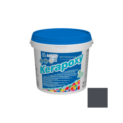 Mapei Kerapoxy ragasztó és fugázó R2T RG 114 antracit 10 kg