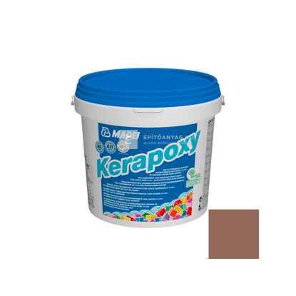 Mapei Kerapoxy ragasztó és fugázó R2T RG 142 gesztenye 10 kg