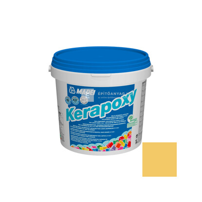 Mapei Kerapoxy ragasztó és fugázó R2T RG 150 sárga 10 kg