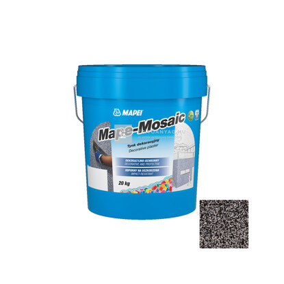 Mapei Mape-Mosaic díszítővakolat 1,6 mm bazalt 20 kg