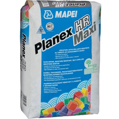 MAPEI Planex HR Maxi kültéri, önterülő, aljzatkiegyenlítő simítóhabarcs, Maxi 25 kg