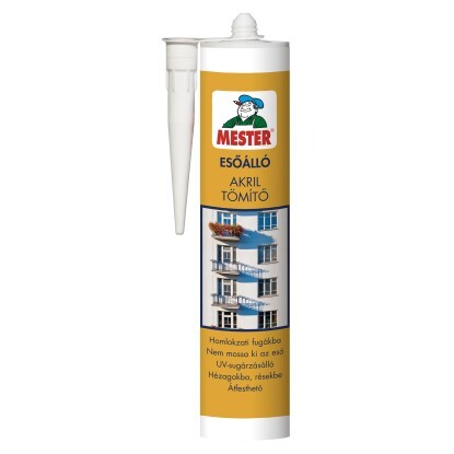 MESTER Esőálló Akril Tömítő fehér 310 ml
