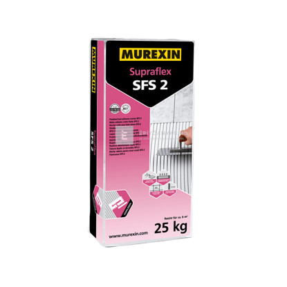 Murexin SFS 2 Supraflex ragasztóhabarcs S2 fehér 25 kg