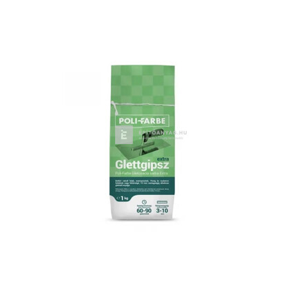 Poli-Farbe Glettgipsz extra 1 kg