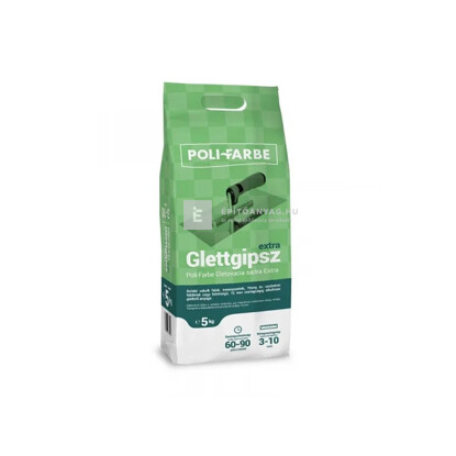 Poli-Farbe Glettgipsz extra 5 kg