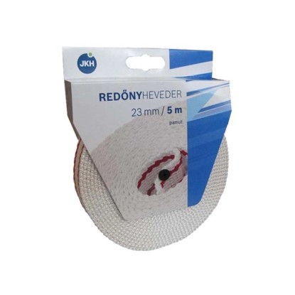 Redőnyheveder pamut 23 mm/5 m