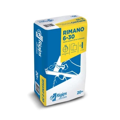 Rimano gipszes kézi vakolat 6 mm - 30 mm 20 kg