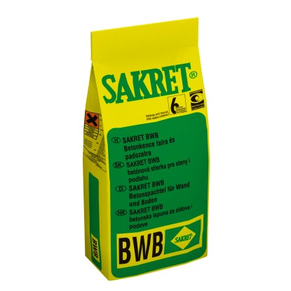 Sakret betonjavító és -simító BWB 5 kg