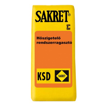 Sakret KSD hőszigetelőrendszer-ragasztó KSD 25 kg