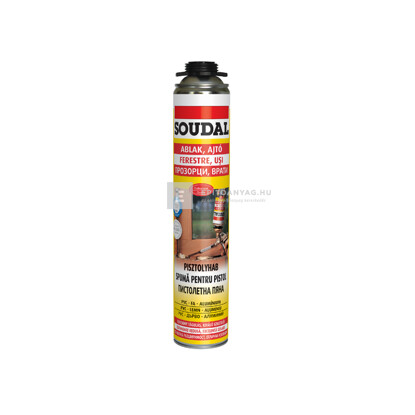 Soudal DIY pisztolyhab sárga 750 ml