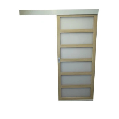 Sunshine PVC tolóajtó szett 90 cm x 211 cm Bükk