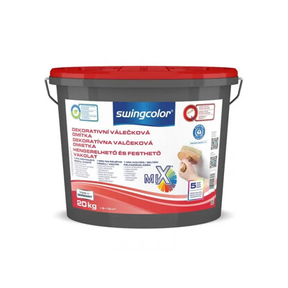 SWINGCOLOR MIX - hengerelhető és festhető vakolat (5) - (1mm) 20kg
