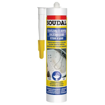 Szaniter neutrális szilikon fehér 280 ml