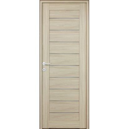 Tarra kőris beltéri dekorfóliás MDF ajtó 7 cm-es blokk tokkal 73 cm x 207 cm