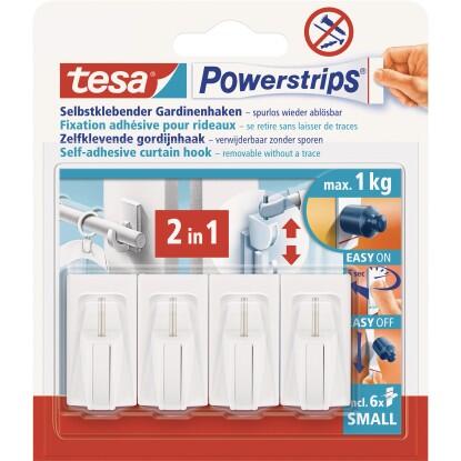 tesa Powerstrips Vario függönyrúdakasztó fehér