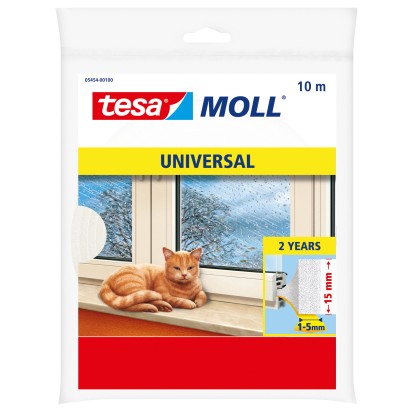 tesamoll Universal ajtó- és ablakszigetelő habszalag 10 m x 15 mm