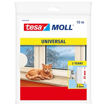 Tesamoll Universal ajtó- és ablakszigetelő habszalag 10 m x 25 mm