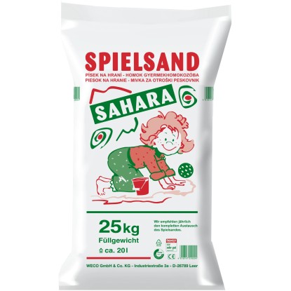 Weco Sahara játszóhomok 25 kg zsák