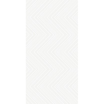 White Mat Chevron matt rektifikált kerámia fali dekorcsempe 30 cm x 60 cm